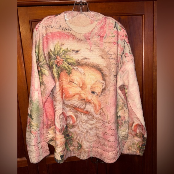 Sweaters - Festive‎ Santa Claus Super Soft Sweater
